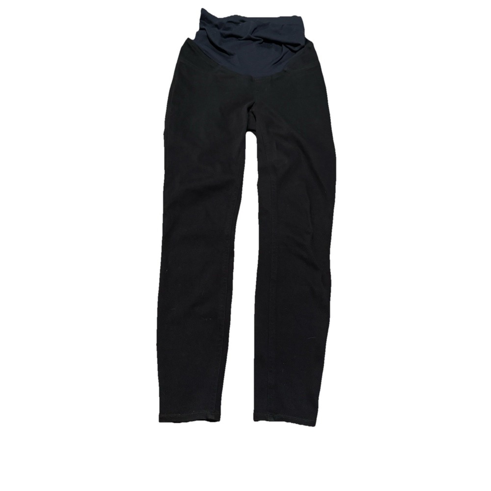 SPANX Mama Ankle Jean-Ish Leggings Womens Small Black Skinny Maternity